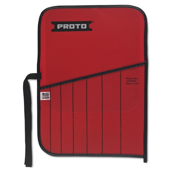 Proto Red Canvas 7-Pocket Tool Roll J25TR29C